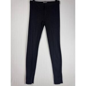 VINCE Gray Skinny Ponte Knit Pants With Zippered Ankle Size 4